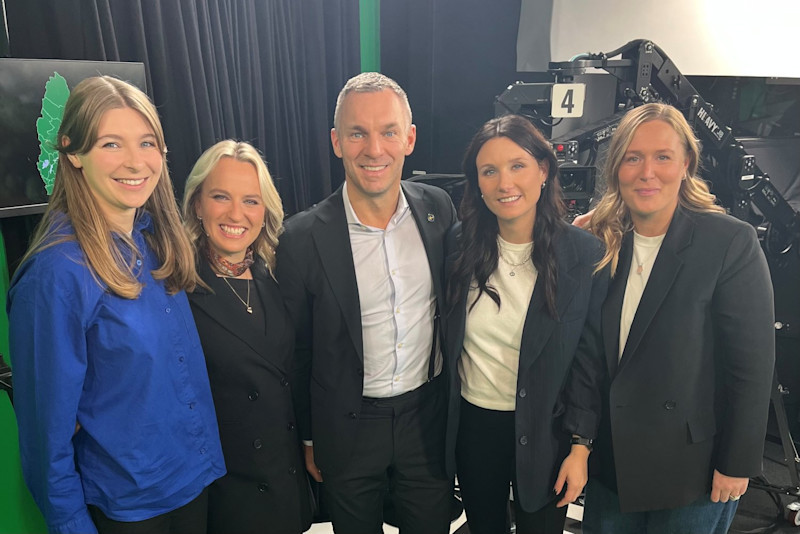 Erik Slottner med Digitalidag-teamet